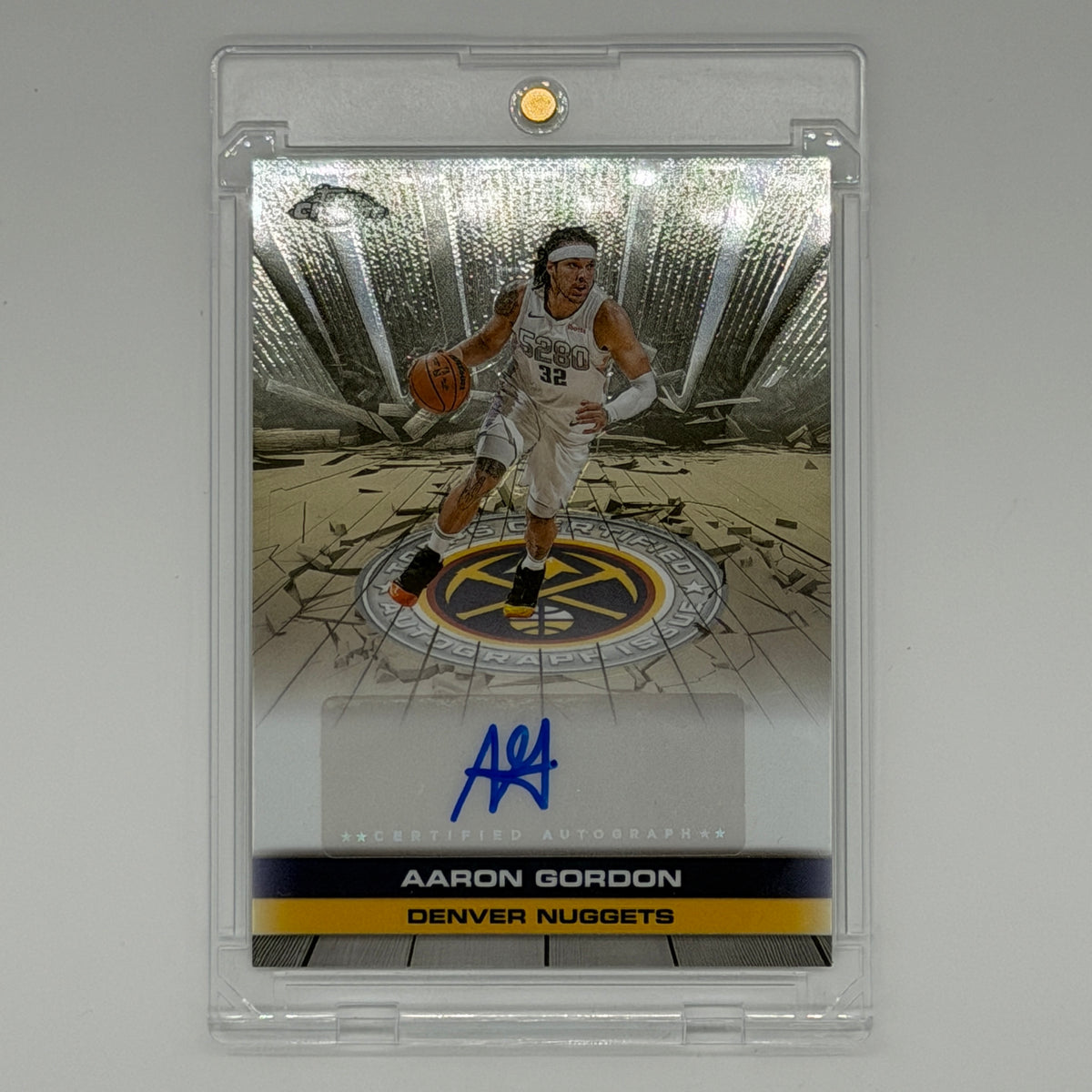 Aaron Gordon Denver Nuggets NBA Basketball Topps 2025 Chrome Auto