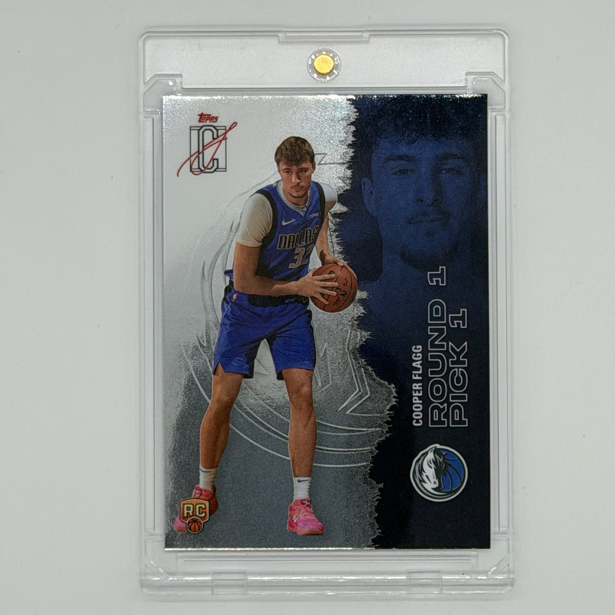 Cooper Flagg Dallas Mavericks NBA Basketball Topps 2025 ICL