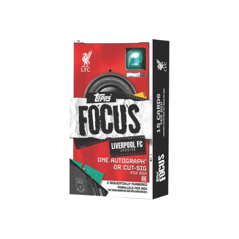 2025-26 Topps Focus Liverpool Hobby Box