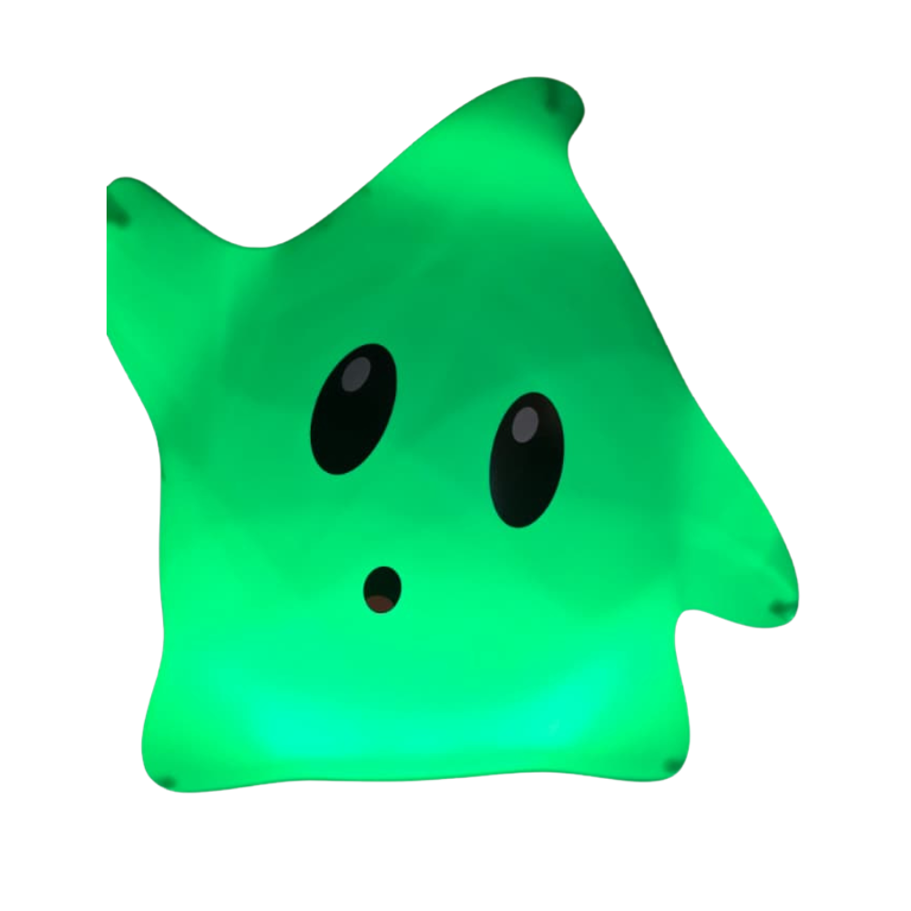 UCI Popcorn Eimer Super Mario Galaxy Stern Light Up Luma Star - Grün