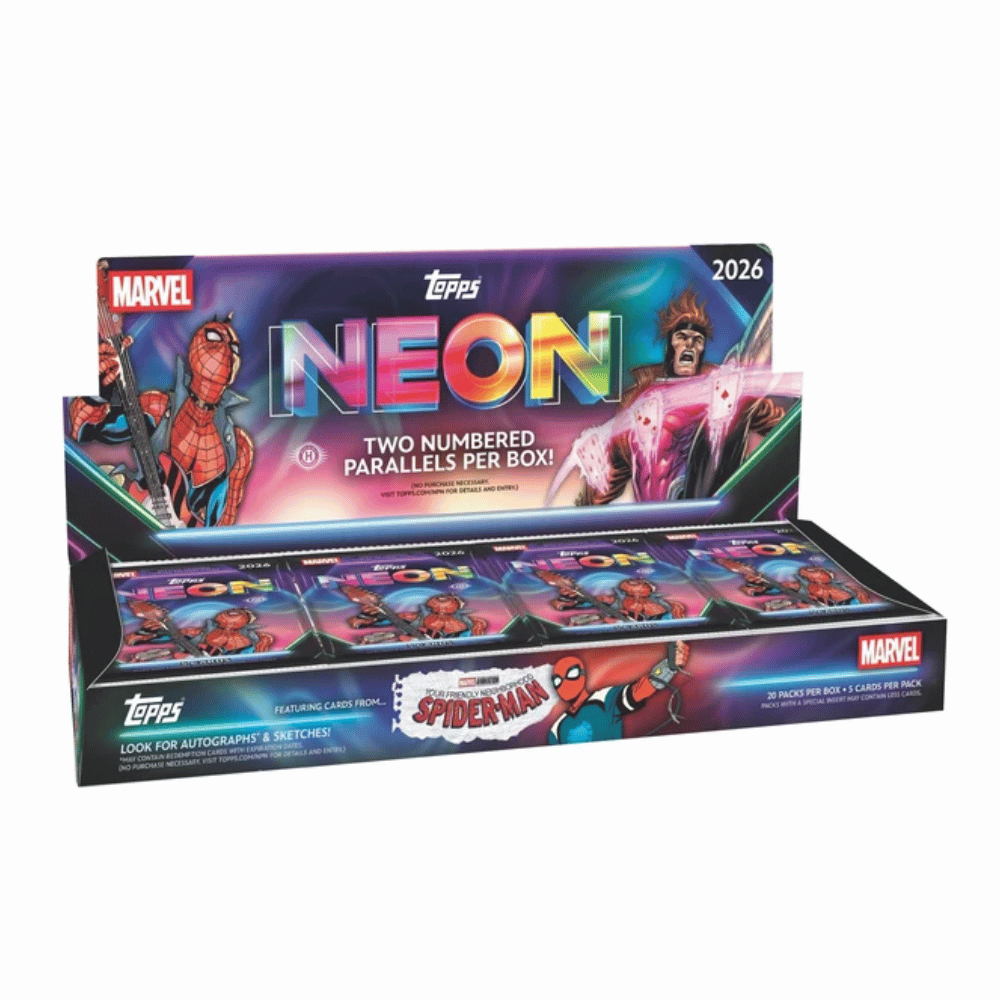 2026 Topps Marvel Neon Hobby Box