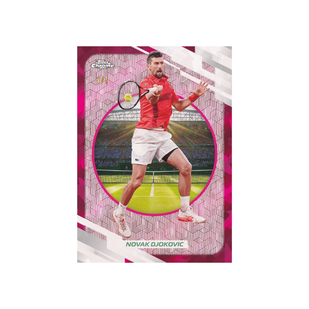 2026 Topps Chrome Tennis Sapphire Edition Hobby Box