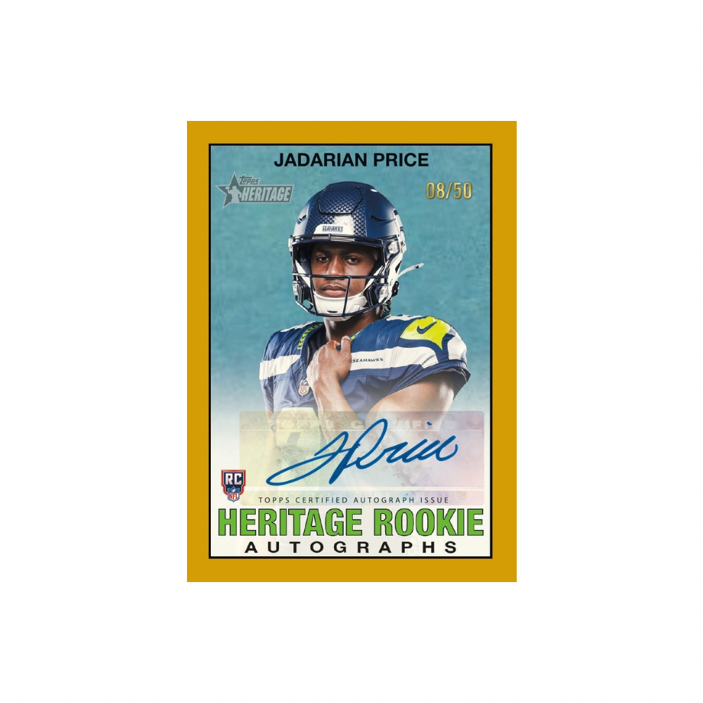 2026 Topps Heritage Football Value Box