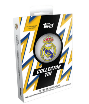 Topps 2025-26 Real Madrid Collector Tin