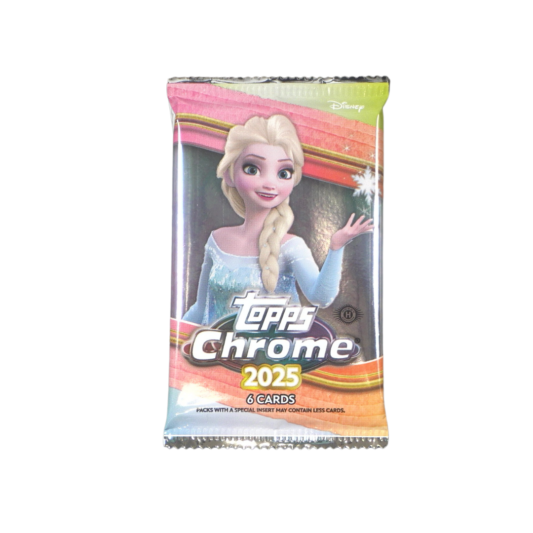 2025 Topps Chrome® Disney - Hobby Box Einzelpack