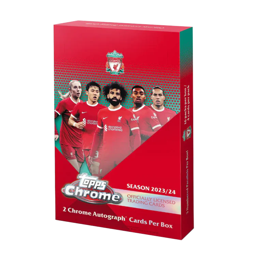 Topps Chrome Liverpool FC 2023/24 Hobby Box