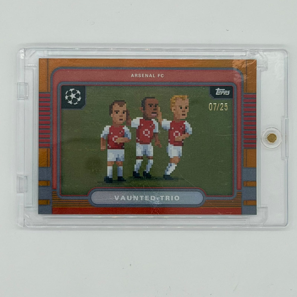 Arsenal FC CL Soccer 8bitfootball 2026 Vaunted Trio /25