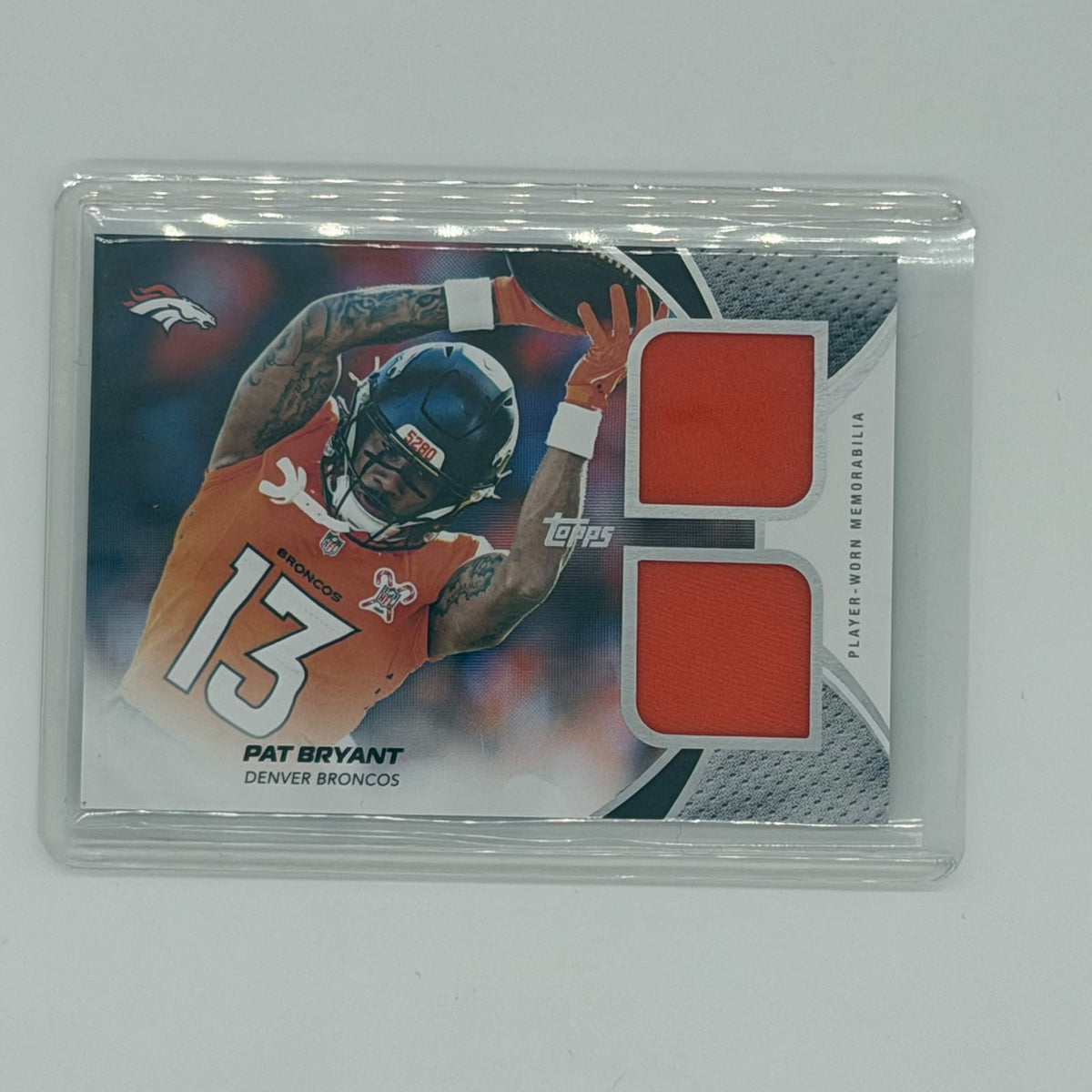 Pat Bryant Denver Broncos NFL Football Topps Relic 2026 Flagship