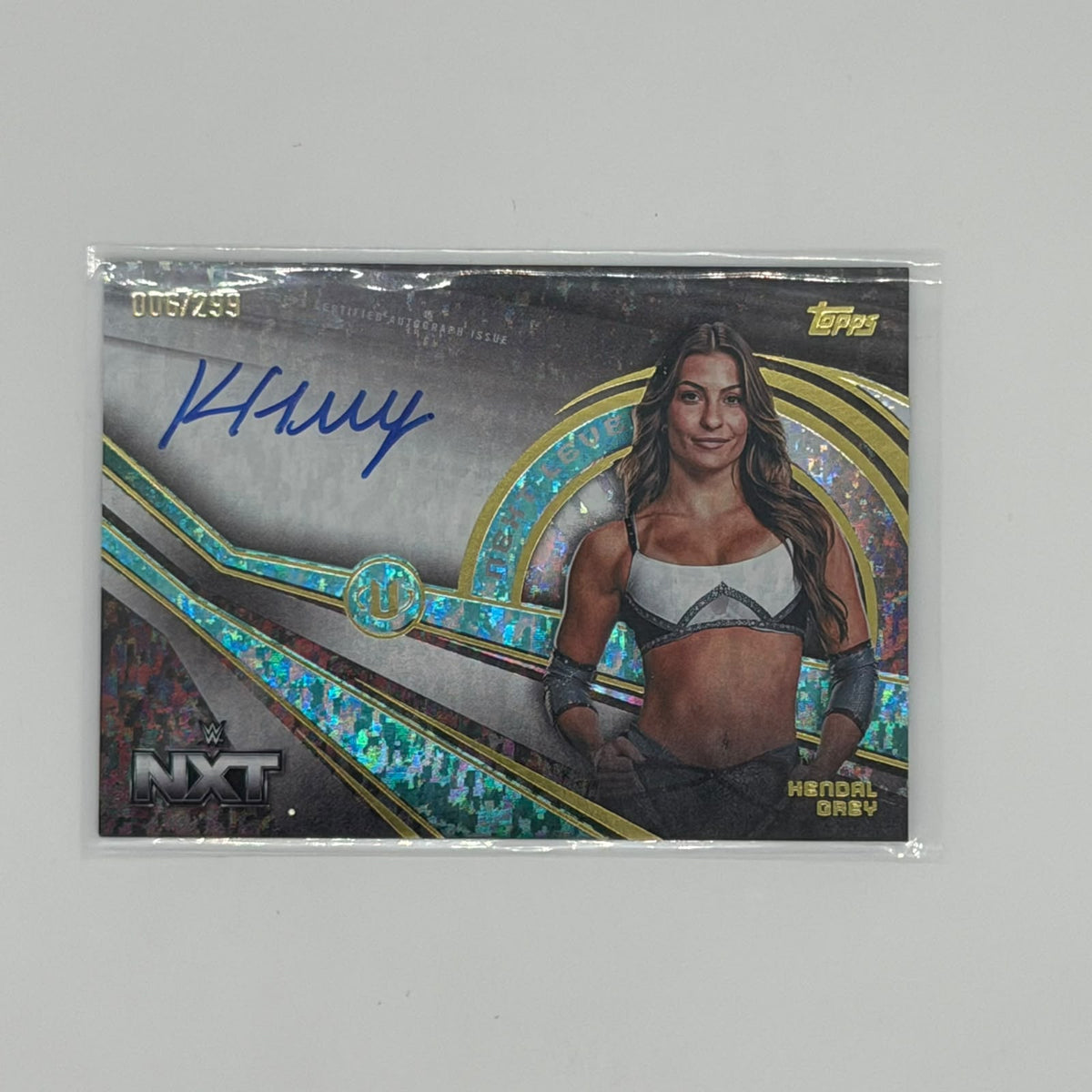 Kendal Grey Wrestling WWE Topps 2026 Universe Auto /299
