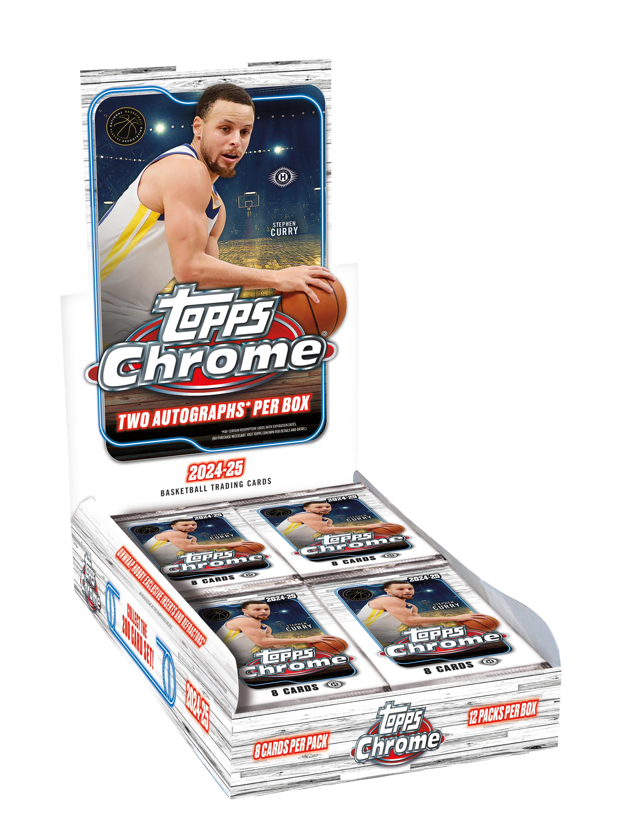 2024/25 Topps Chrome® Basketball - Hobby Box