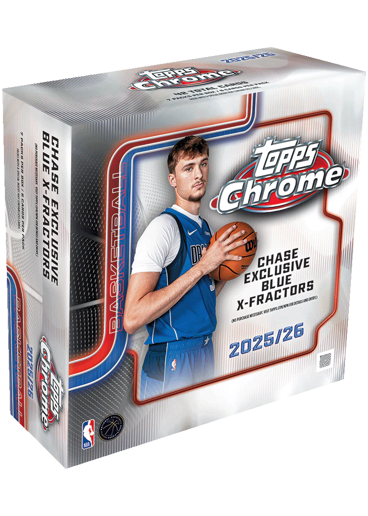 2025-26 Topps Chrome® Basketball - Mega Box