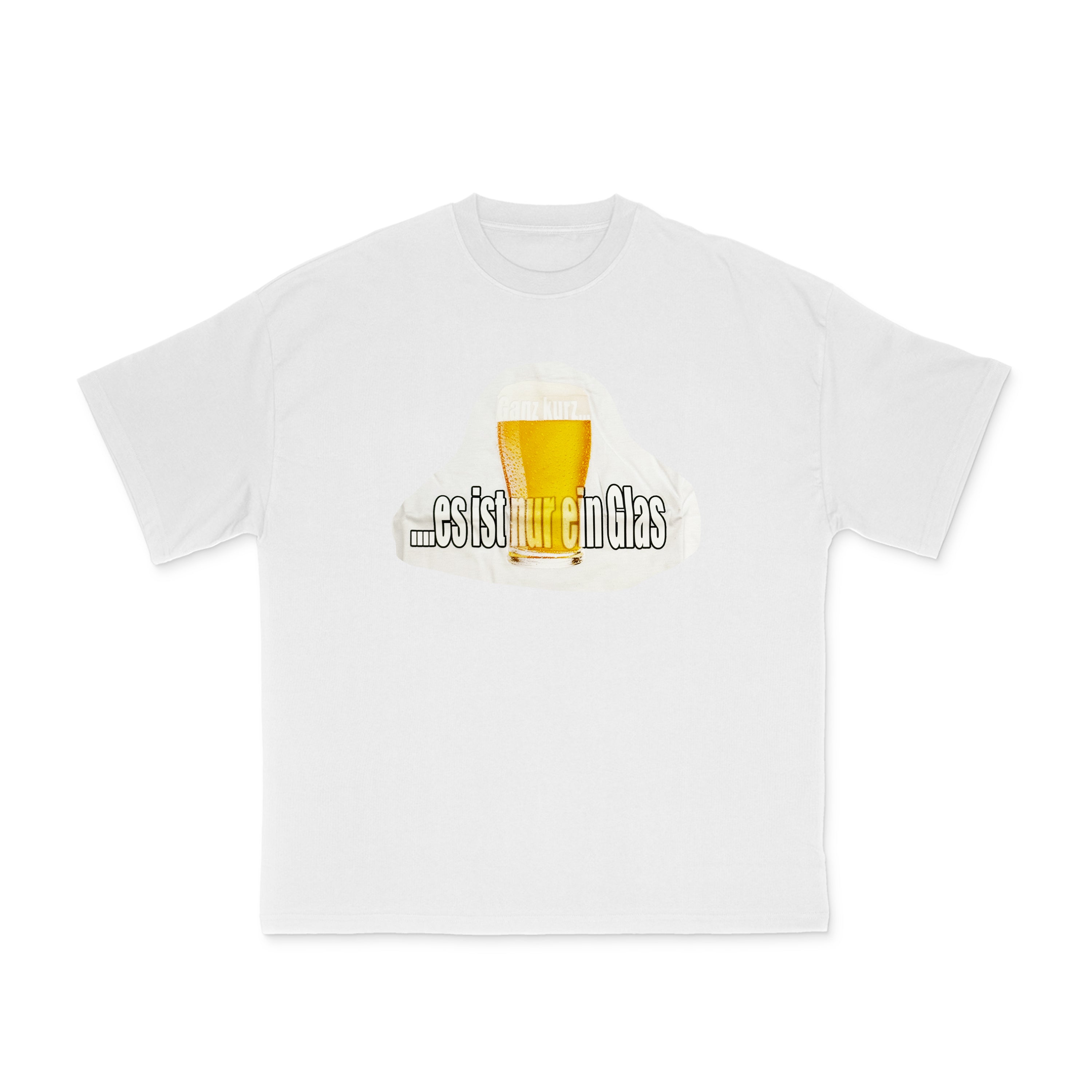 Ron Bielecki T-Shirt - Nur ein Glas White