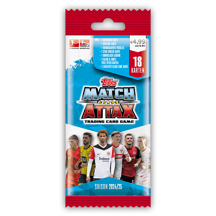 Bundesliga Match Attax 24/25 - Powerpack Päckchen