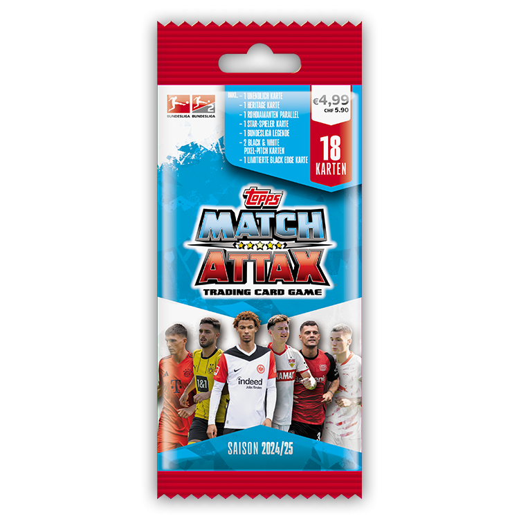 Bundesliga Match Attax 24/25 - Powerpack Päckchen