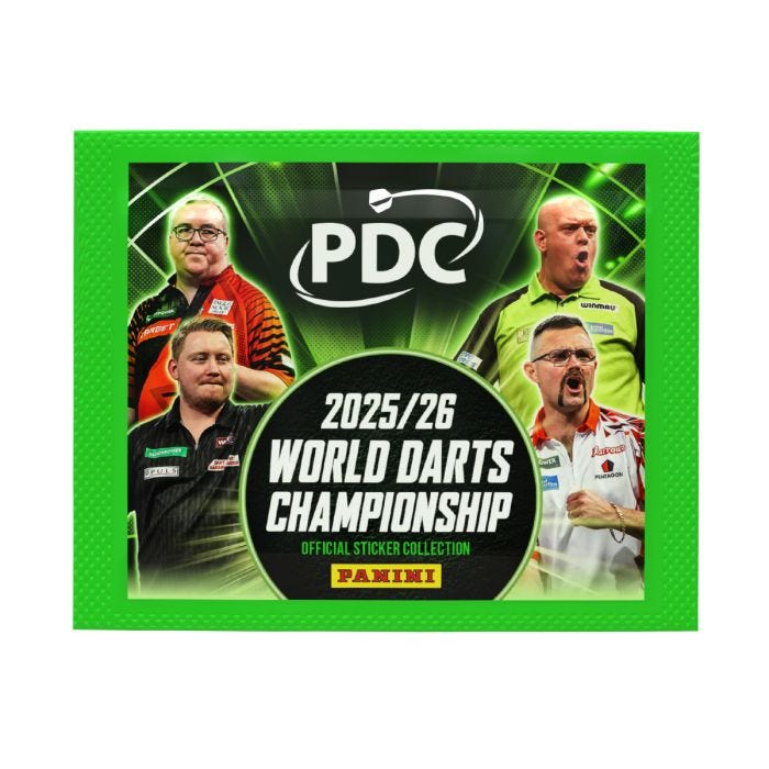 Panini PDC World Darts Championship 2025/26 Sticker - Tüte
