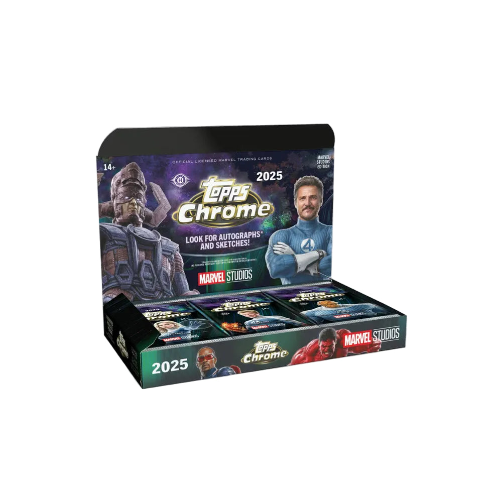 2025 Topps Marvel Studios Chrome - Hobby Box