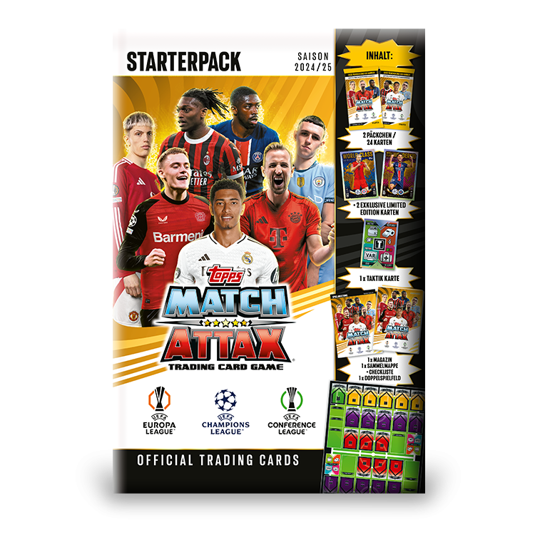 CL Match Attax 24/25 -STARTERPACK
