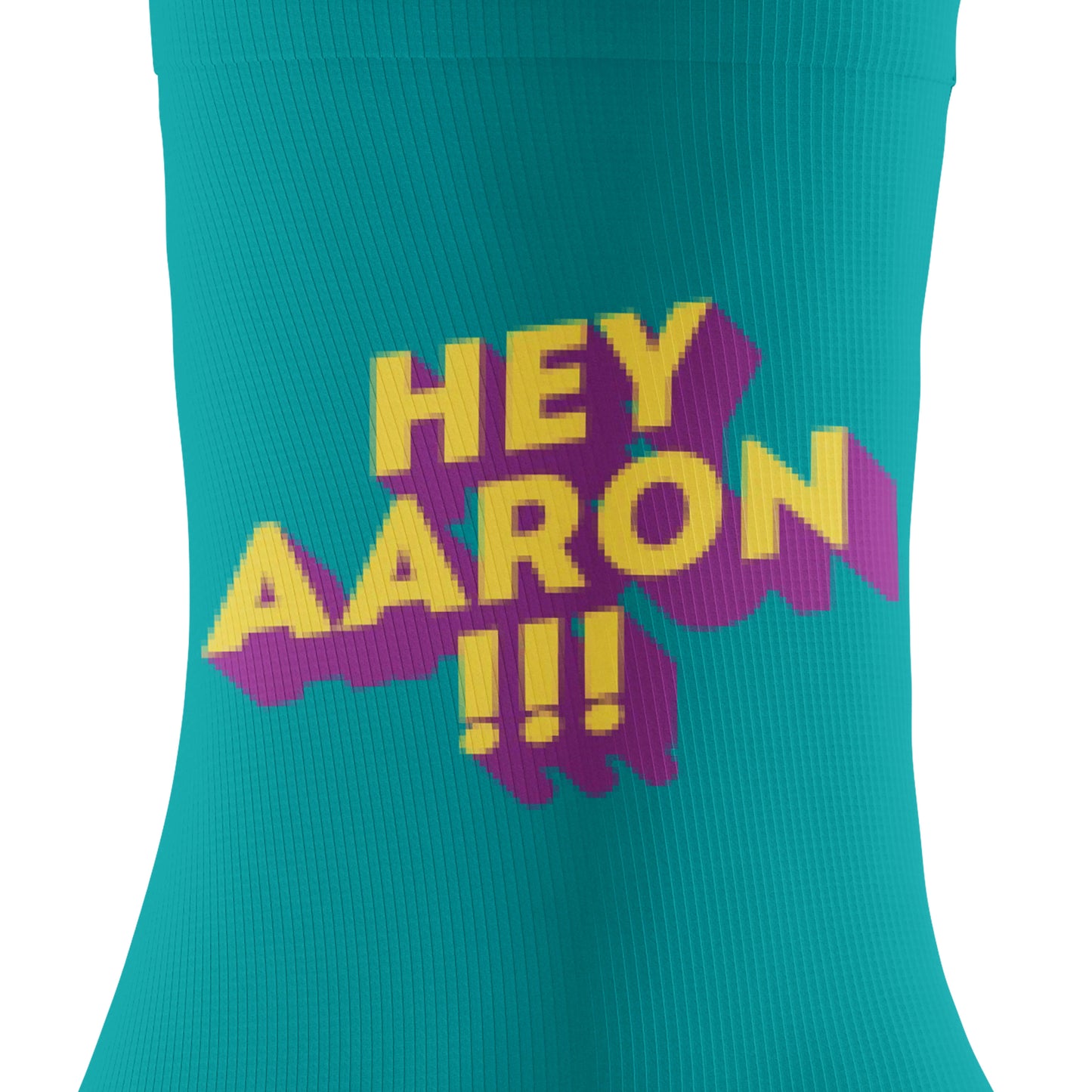 HEY AARON Socken - Schwarz & Mint - Der Kiosk - Offiziell