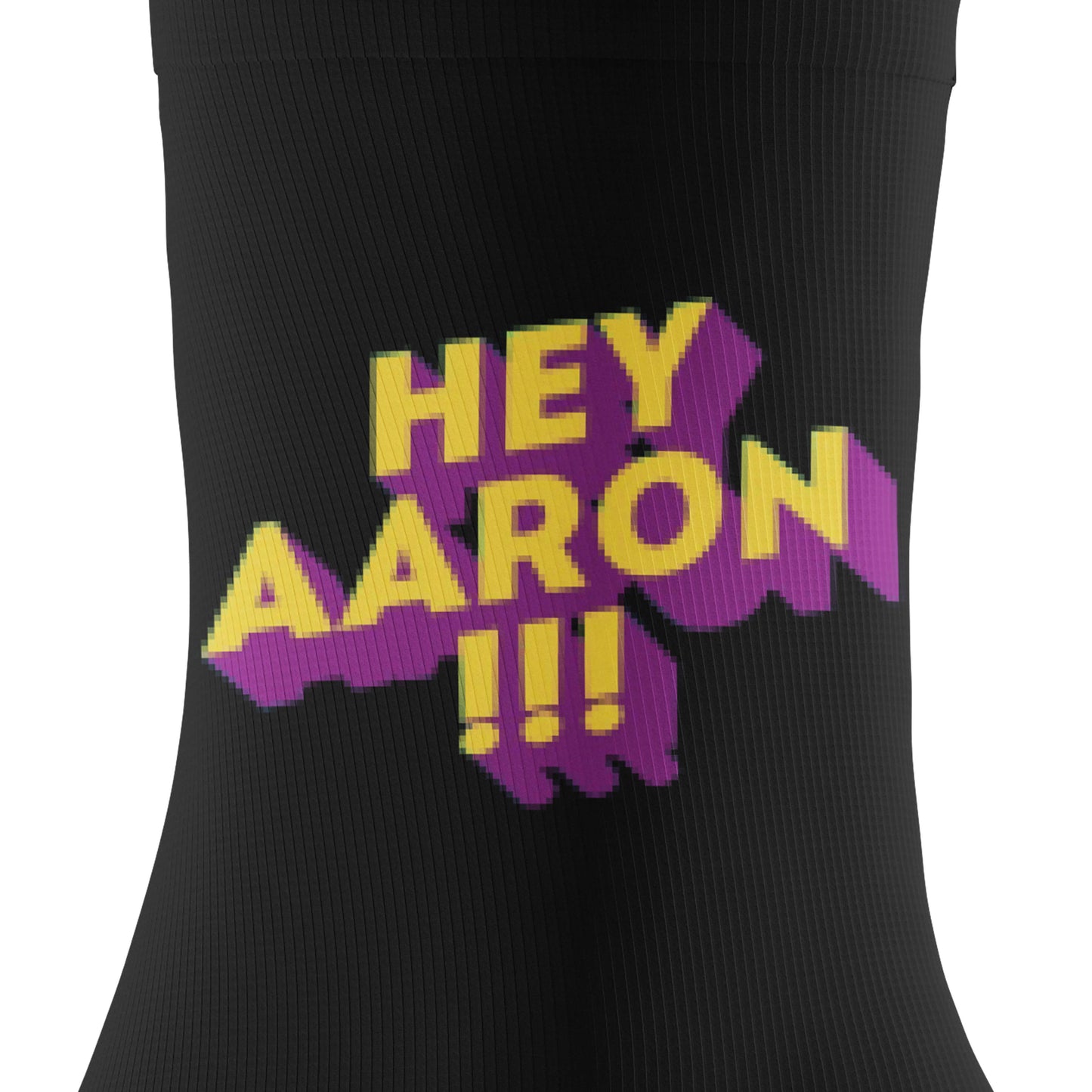 HEY AARON Socken - Schwarz & Mint - Der Kiosk - Offiziell