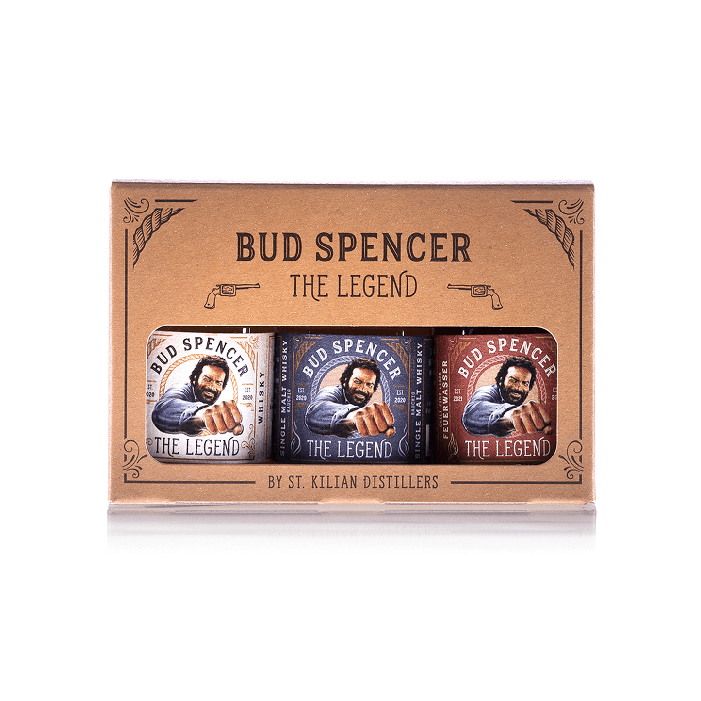 The Legend Geschenkbox - 3x Bud Spencer Mini