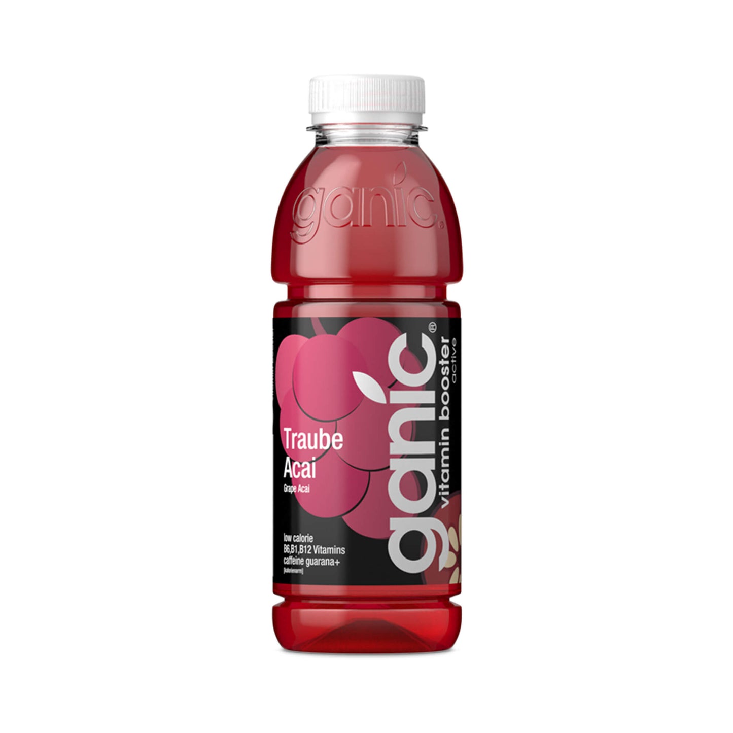 Ganic Vitamin Water Traube Açaí 0,5L