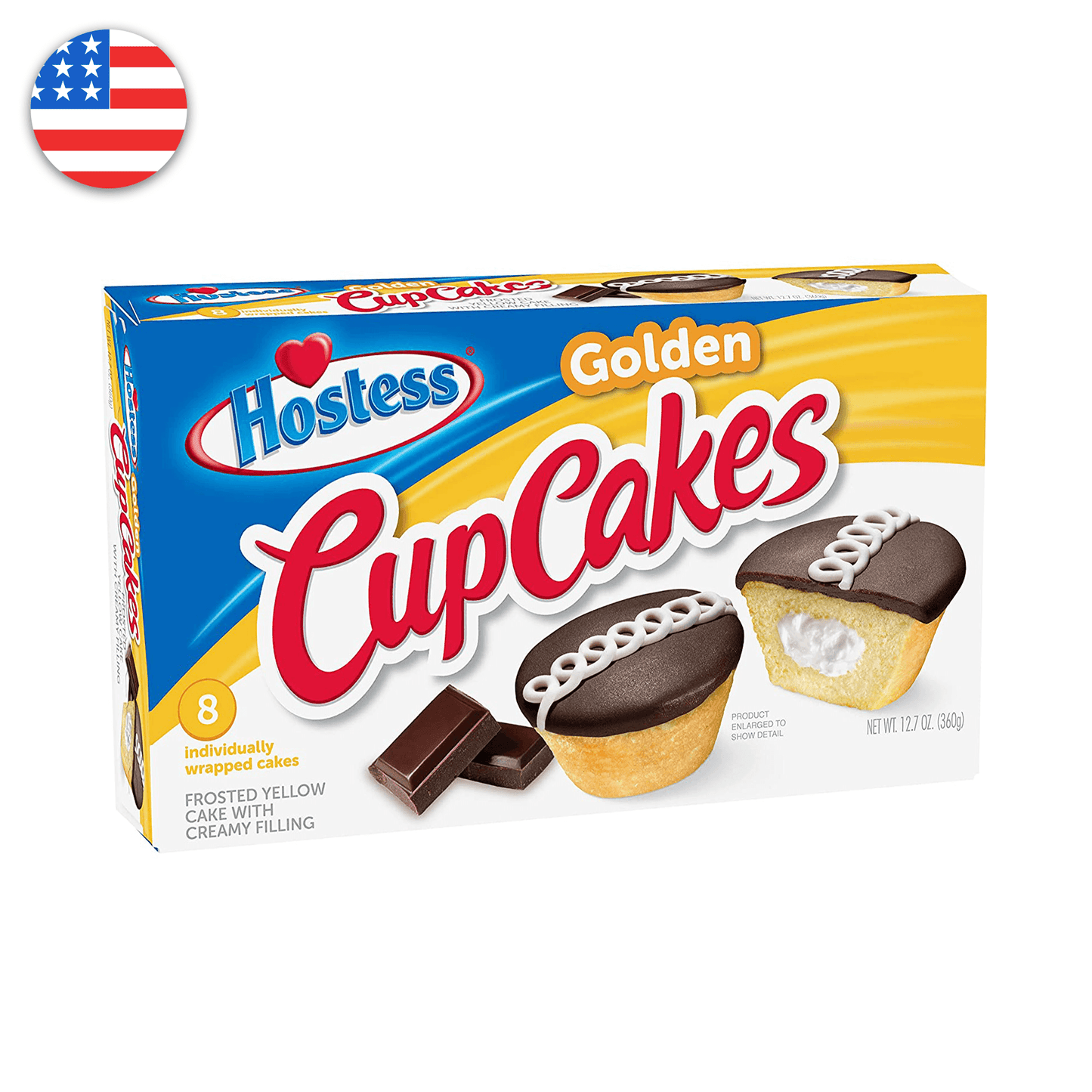 Hostess Golden CupCakes 371g