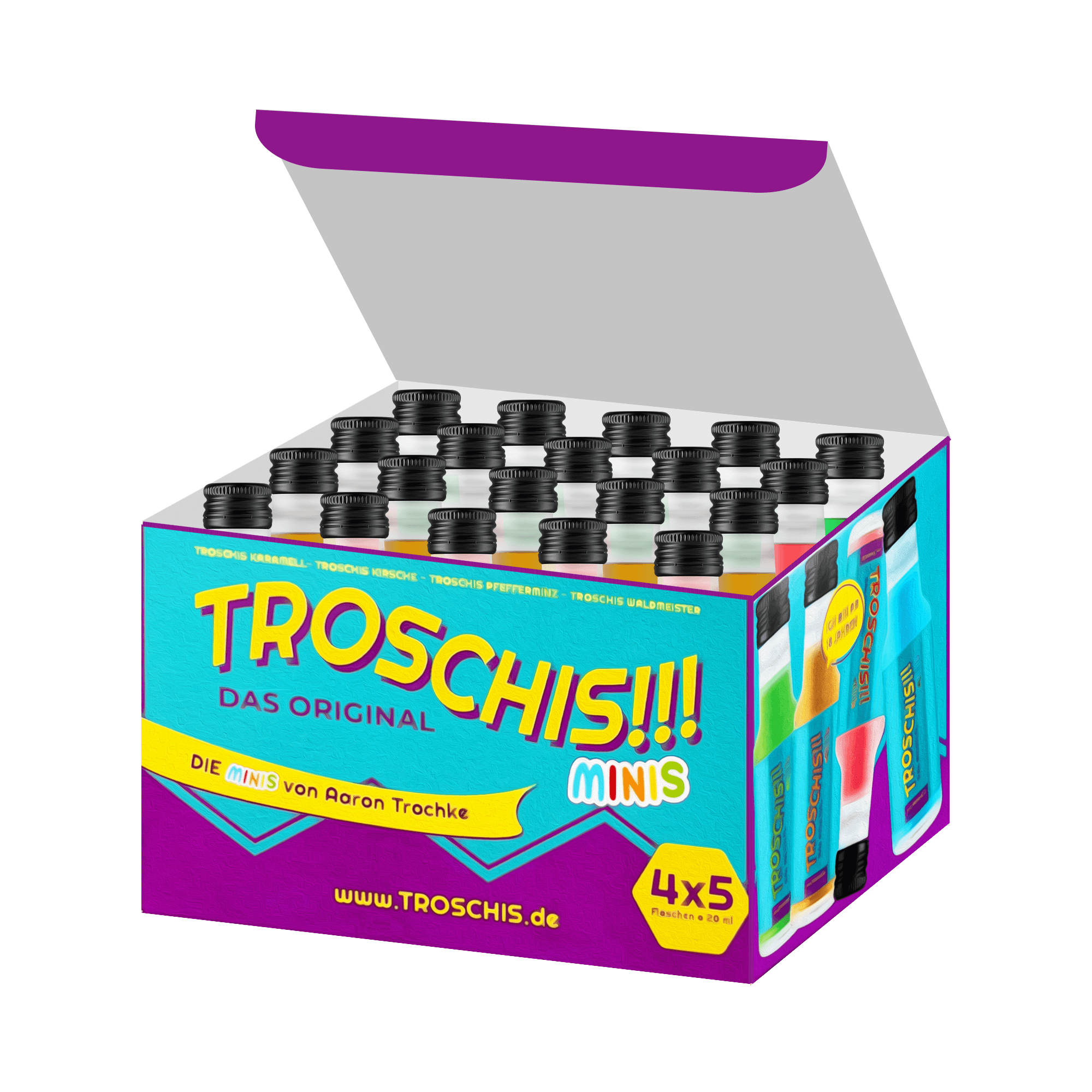 Troschis Minis 4x5 Flaschen - Der Kiosk - Offiziell