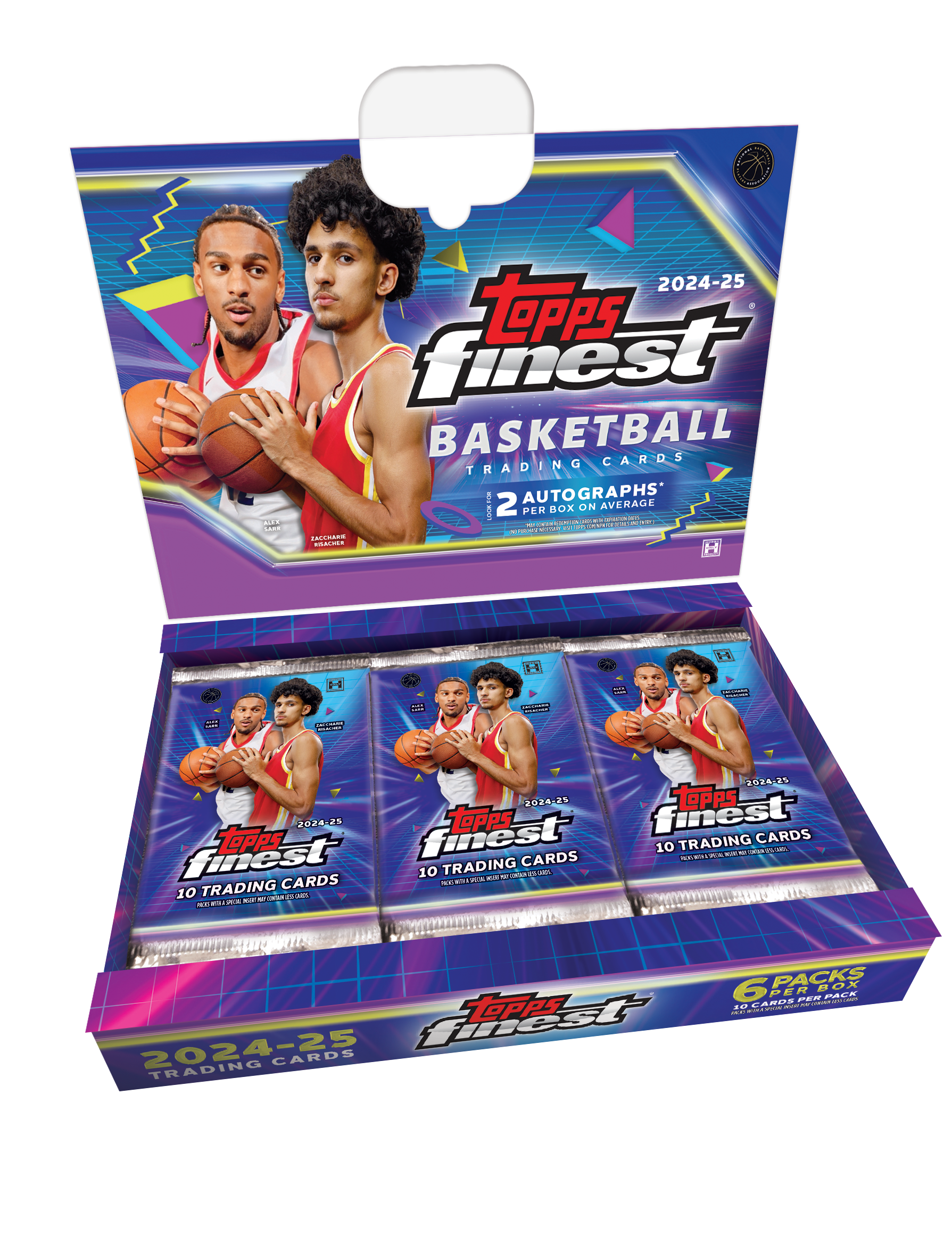 2024-25 Topps Finest Basketball - Hobby Box