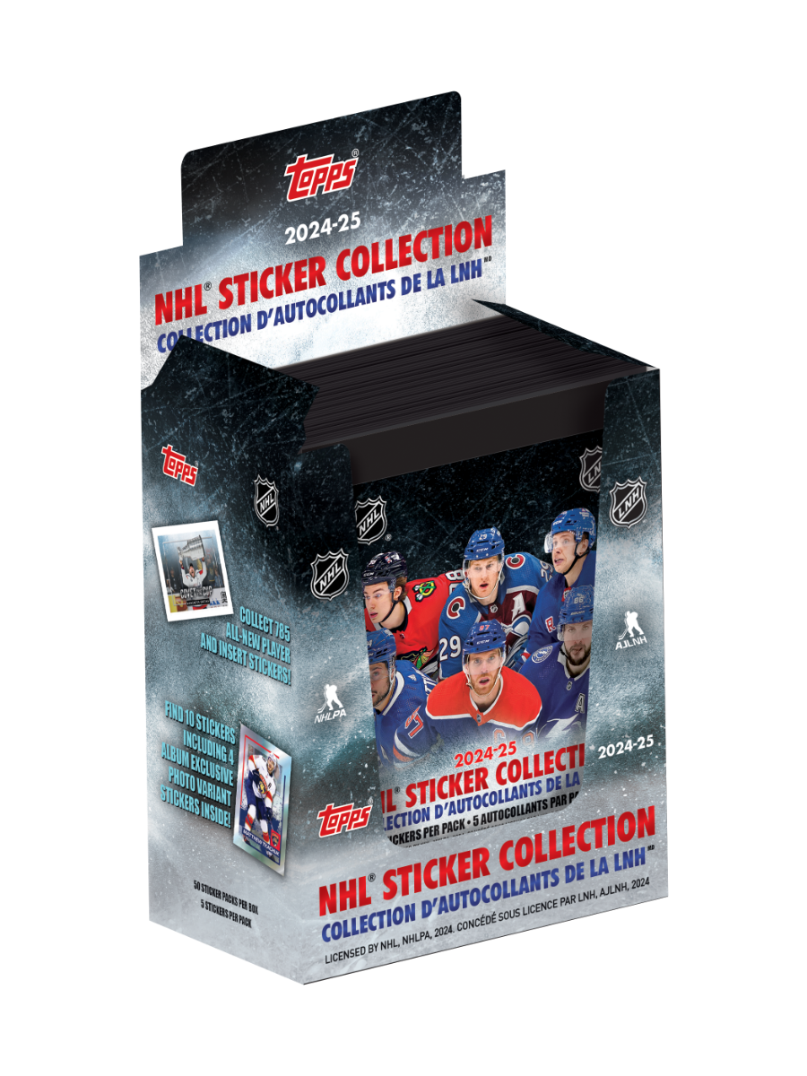 2024-25 Topps® NHL Sticker Collection - Stickers Box