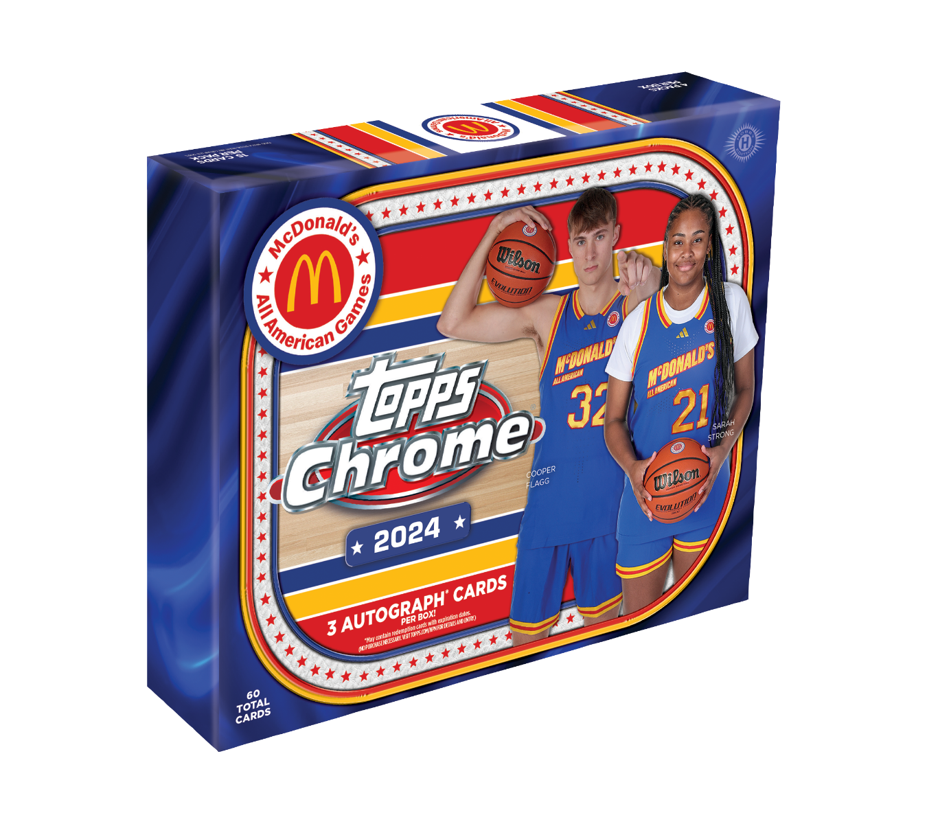 2024 Topps McDonald's All-American Chrome - Hobby Box