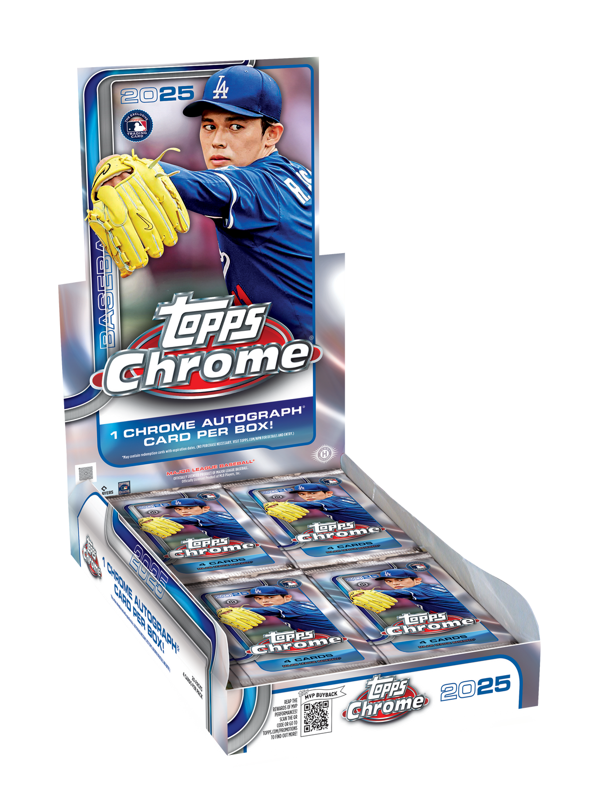 2025 Topps Chrome® Baseball - Hobby Box