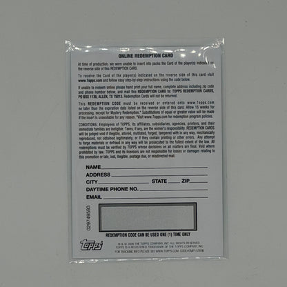 Randy Orton Smackdown Exalted Topps WWE 2025 Redemption /50