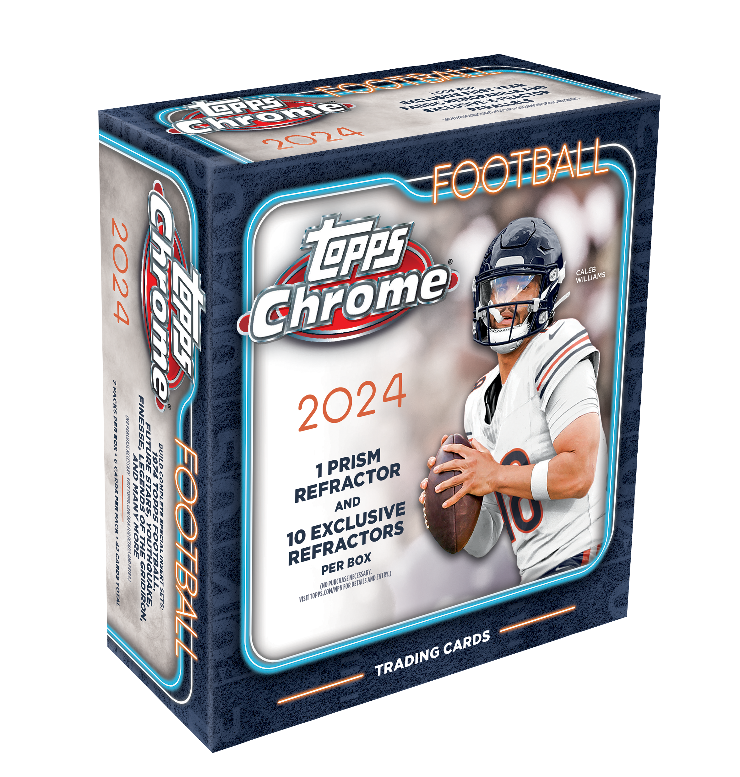 Topps Football Chrome 2024 Mega Box