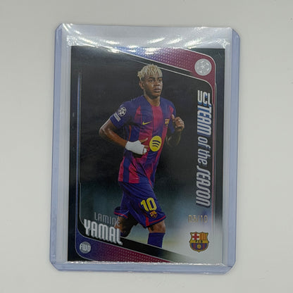 Lamine Yamal FC Barcelona Champions League Soccer Topps 2025-26 /10