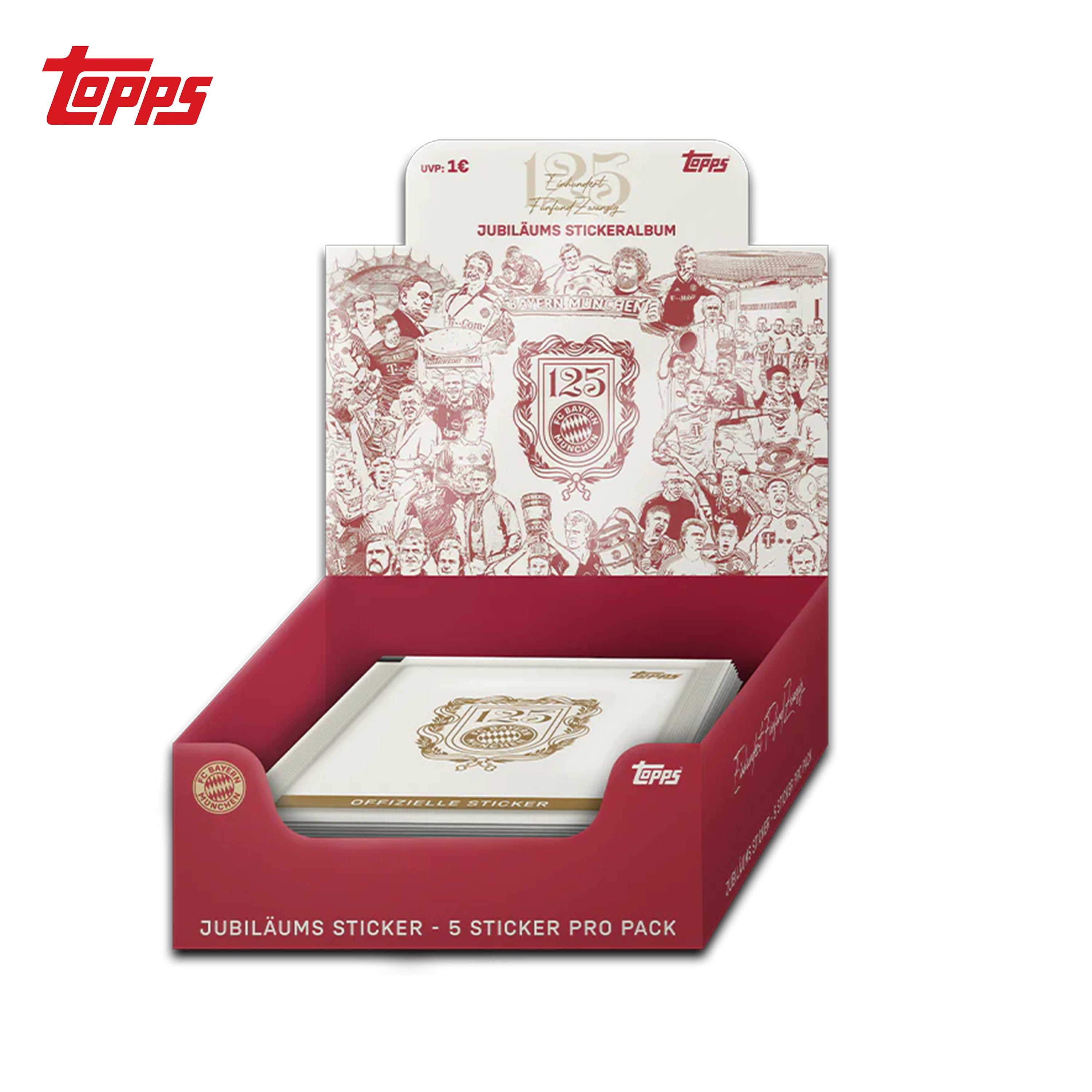 Topps - FC Bayern München – 125 Jahre Sticker (2025)