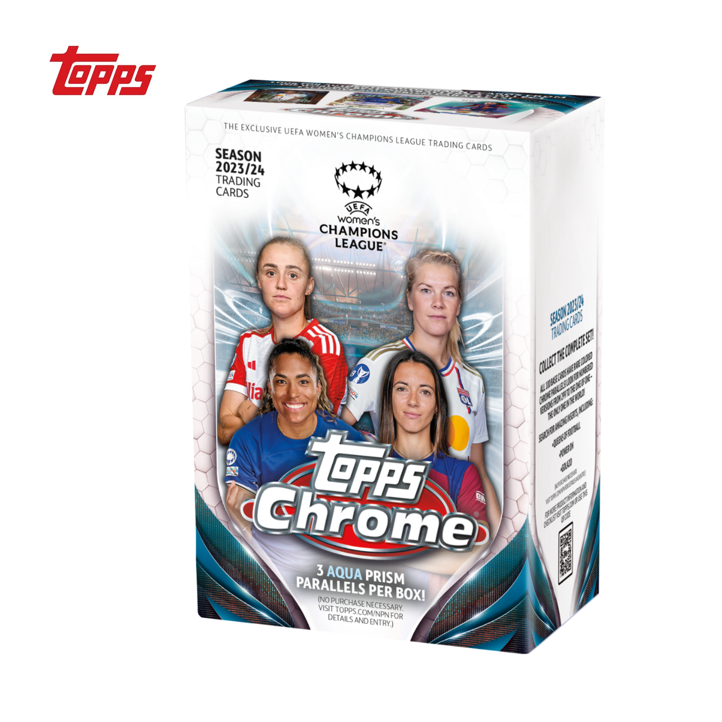 2023-24 Topps Chrome® UEFA Women's Champions League - Value Box