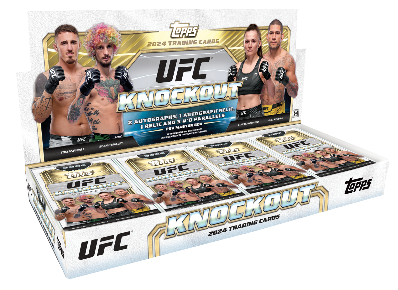 ALT 2024 Topps® UFC Knockout - Hobby Box