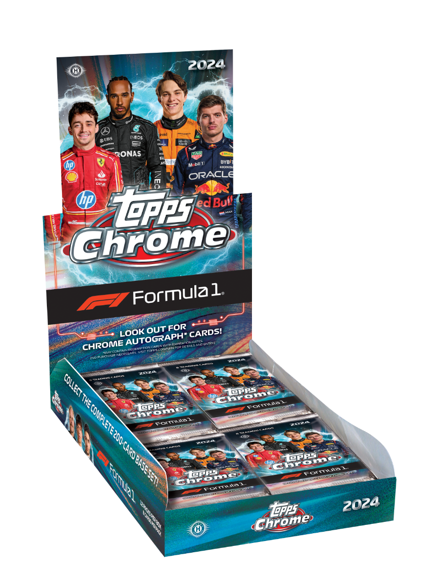 2024 Topps Chrome® Formula 1 - Hobby Box