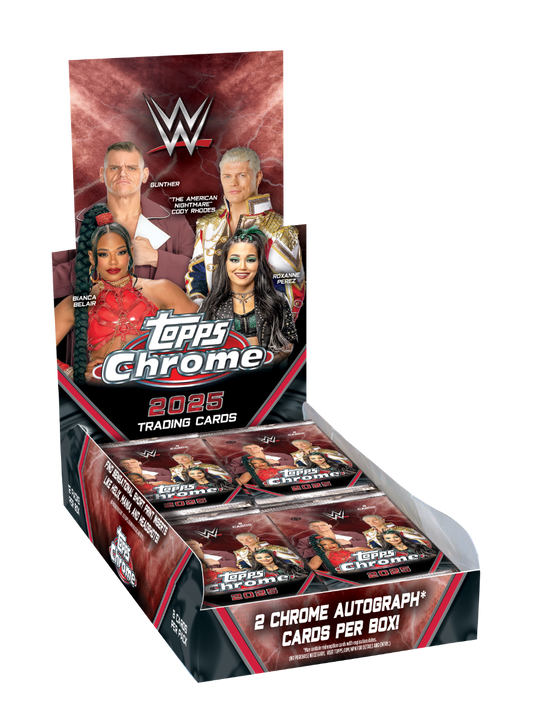 2025 Topps WWE Chrome® - Hobby Box