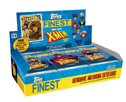 2025 Topps Finest® X-Men 97' - Hobby Box