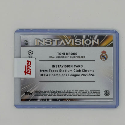 Toni Kroos Real Madrid UCL Soccer Topps 2023/24 Stadium Club /10