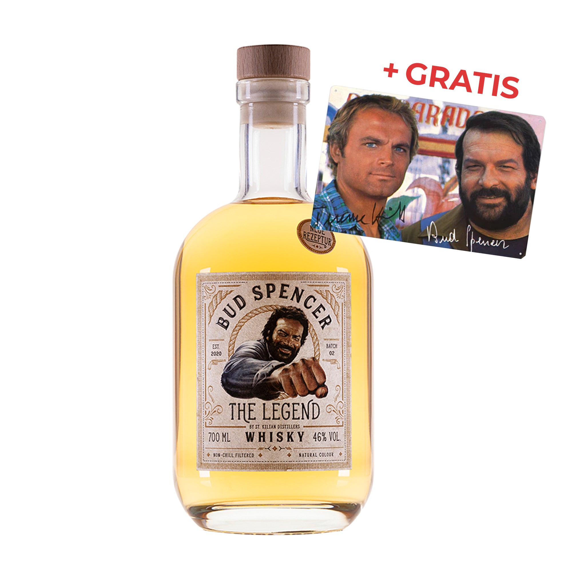 Bud Spencer - The Legend Whisky Mild Alkohol 38% vol.