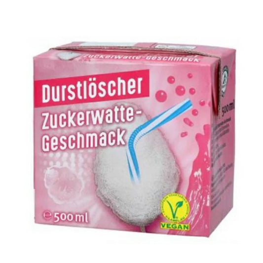 Durstlöscher Zuckerwatte-Geschmack (500 ml)