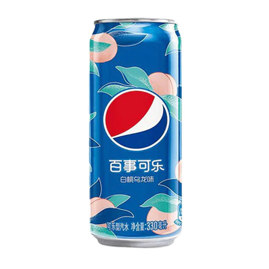 Pepsi White Peach (Asia Import) 0,33L