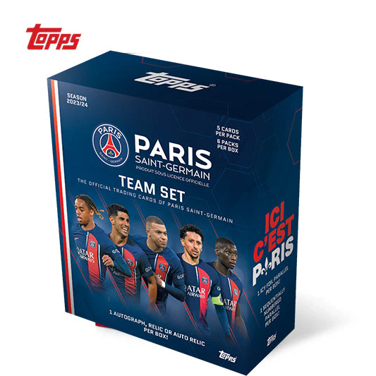 Topps Paris Saint-Saint-Germain Team Set Season 2023/24