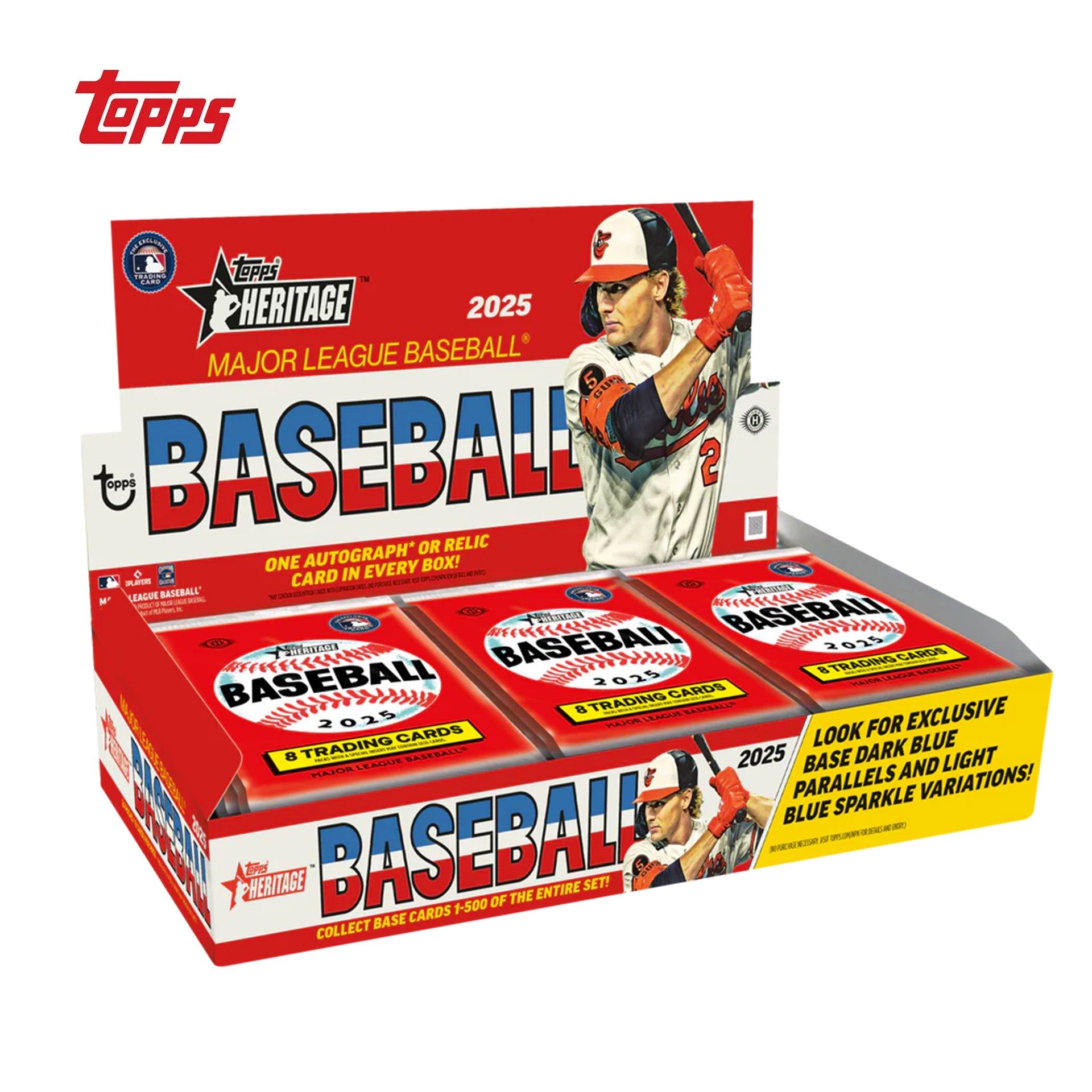 2025 Topps Heritage Baseball - Hobby Box