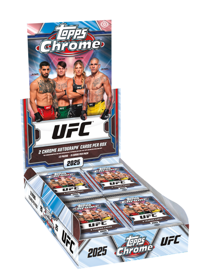 2025 Topps Chrome® UFC - Hobby Box