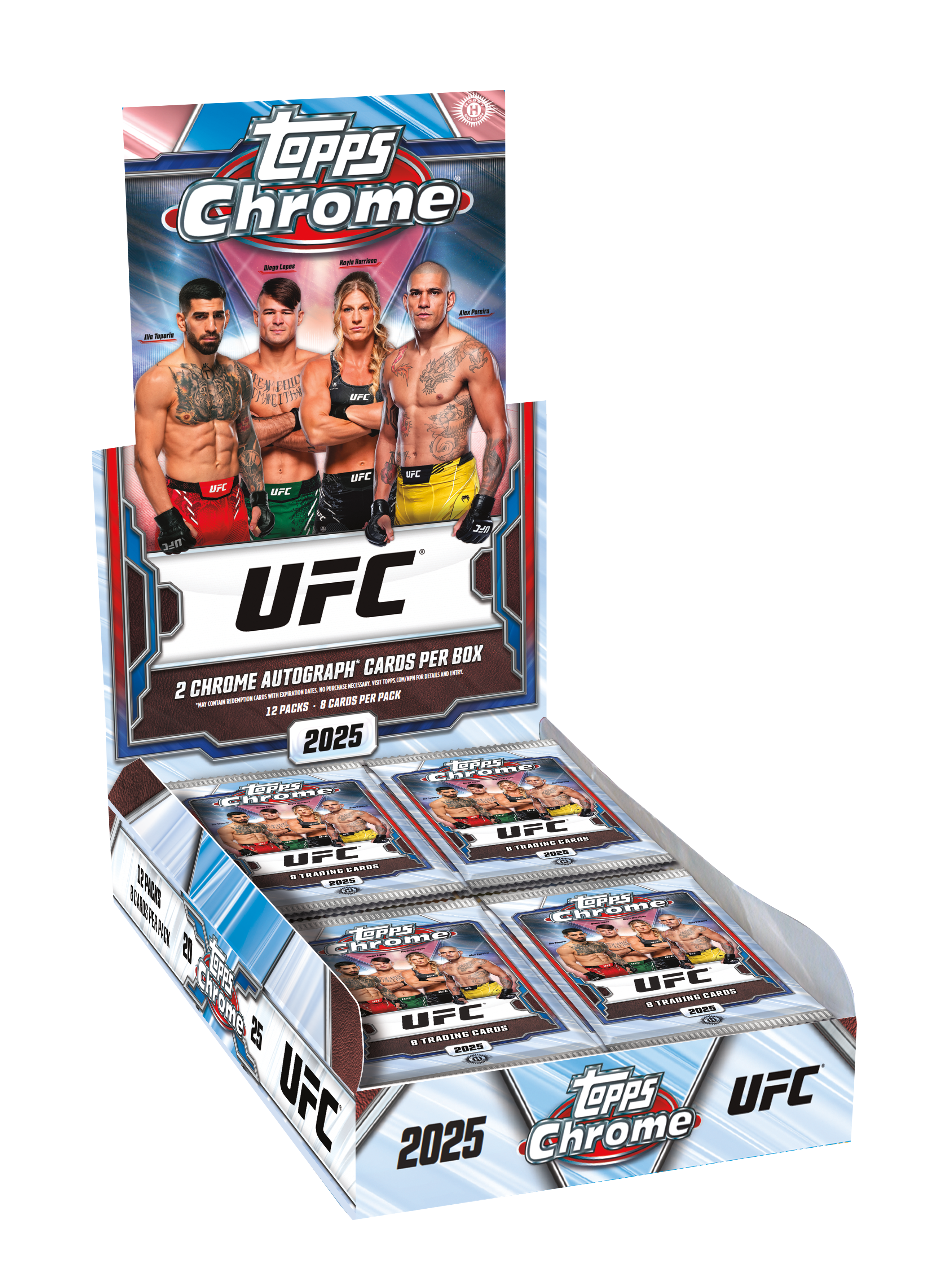 2025 Topps Chrome® UFC - Hobby Box