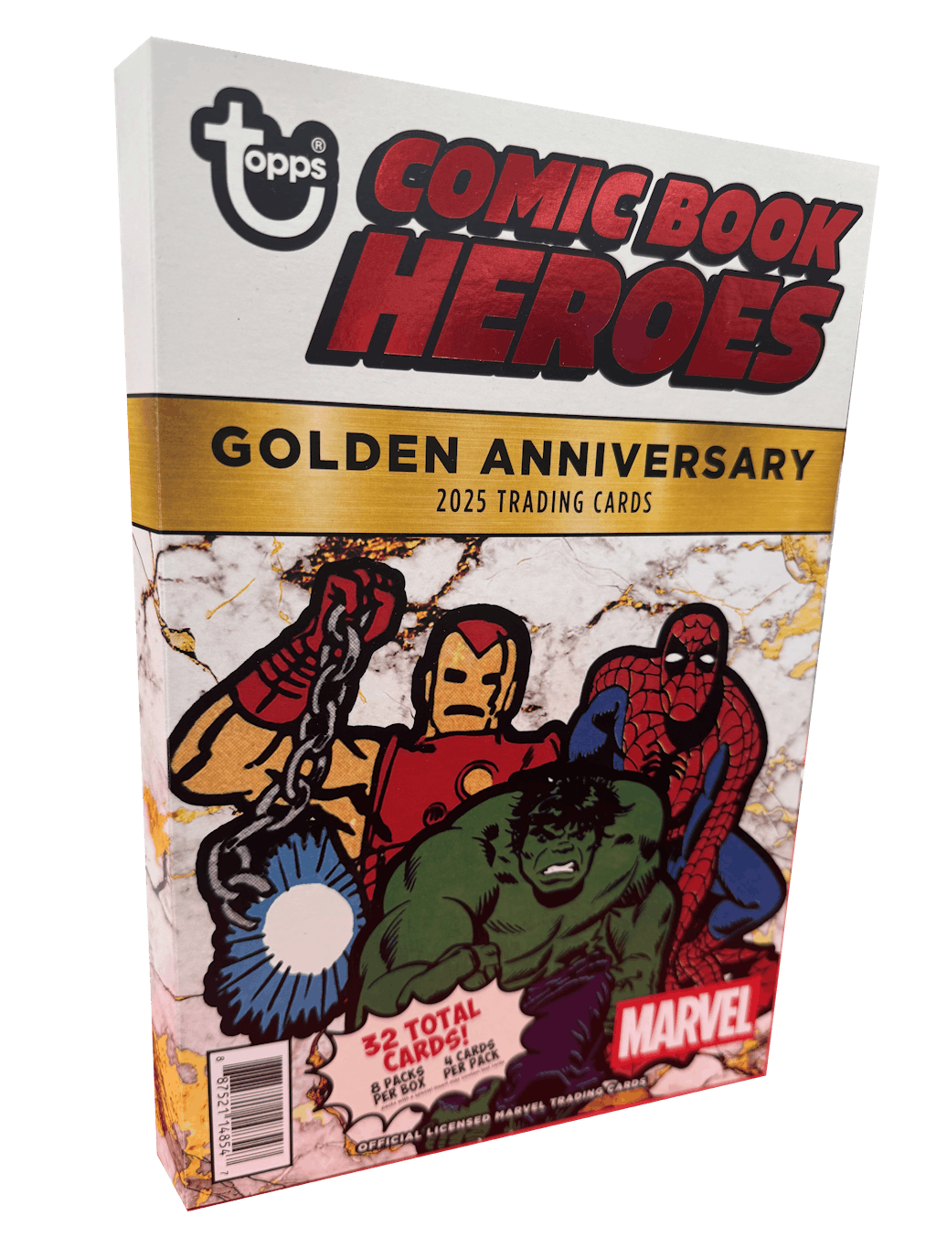 2025 Marvel Comic Book Heroes 1975 Golden Anniversary Topps - Hobby Box