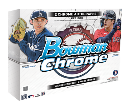 Topps 2025 Bowman Chrome® Baseball - Hobby Box